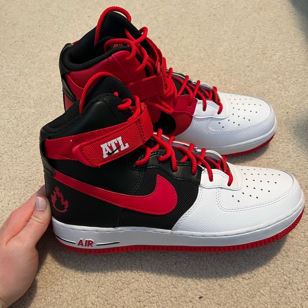 Nike custom high top Air Force 1’s